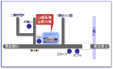 山根病院三隅分院マップ