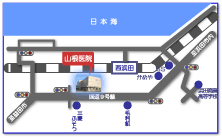 山根病院本院マップ